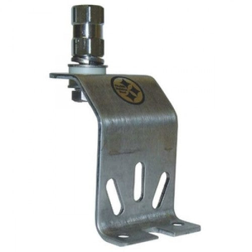 Firestik SS-174 rvs antennebeugel voor kofferbak of spatbord kanalen tot 5 cm diep