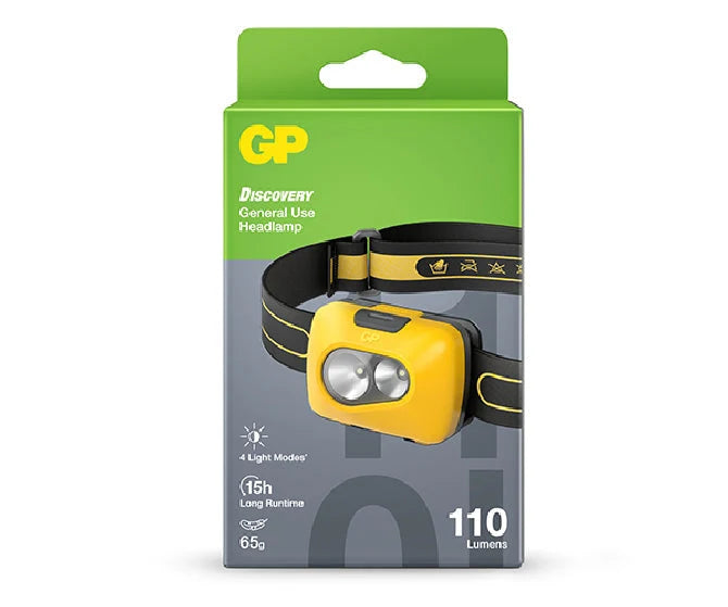 GP CH42 hoofdlamp in de originele verpakking