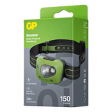 GP CH43 discovery hoofdlamp 150 lumen met vijf licht instellingen en een rode led voor nachtzicht