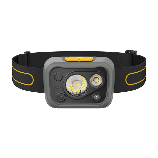 GP CH54 hoofdlamp 375 lumen voorzien van bewegingssensor en comfortabele hoofdband