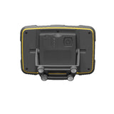 Achterkant van de GP CWP15 oplaadbare werklamp met aan/uit schakelaar, usb-poort en magnetische bevestigingsbeugel