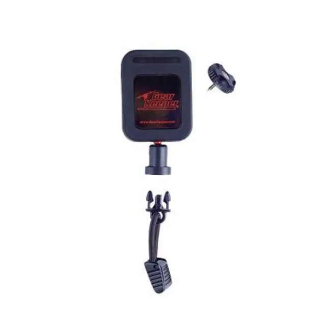 Gear Keeper RT2-4022 retractor met een AC0-0905 lapel microfoon bevestiging. 