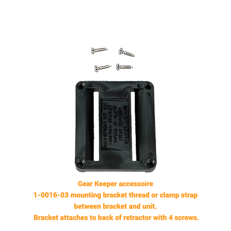 Optionele bandbevestiging Gear Keeper 1-0016-03 voor RT3 duikretractors 