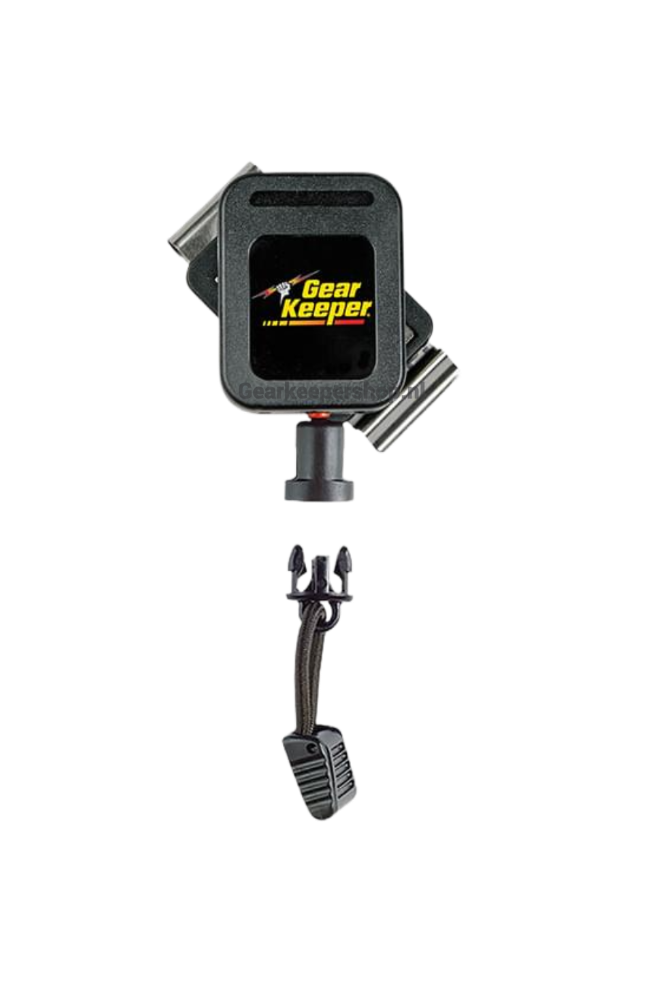 GearKeeper RT2-4051 microfoon retractor met rvs roterende riemclip en microfoon koord