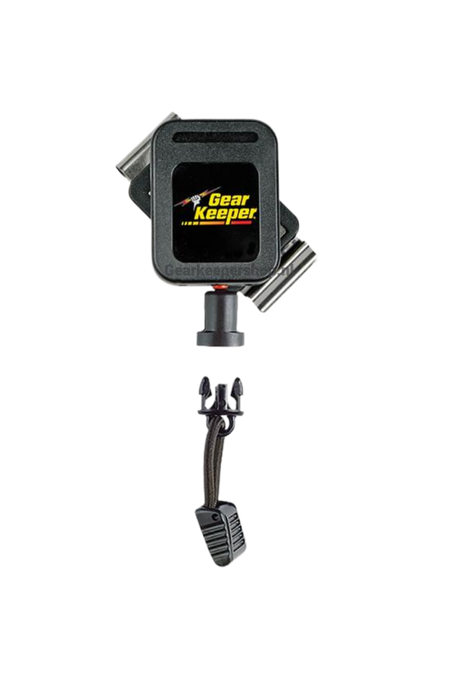 GearKeeper RT2-4051 microfoon retractor met rvs roterende riemclip en microfoon koord