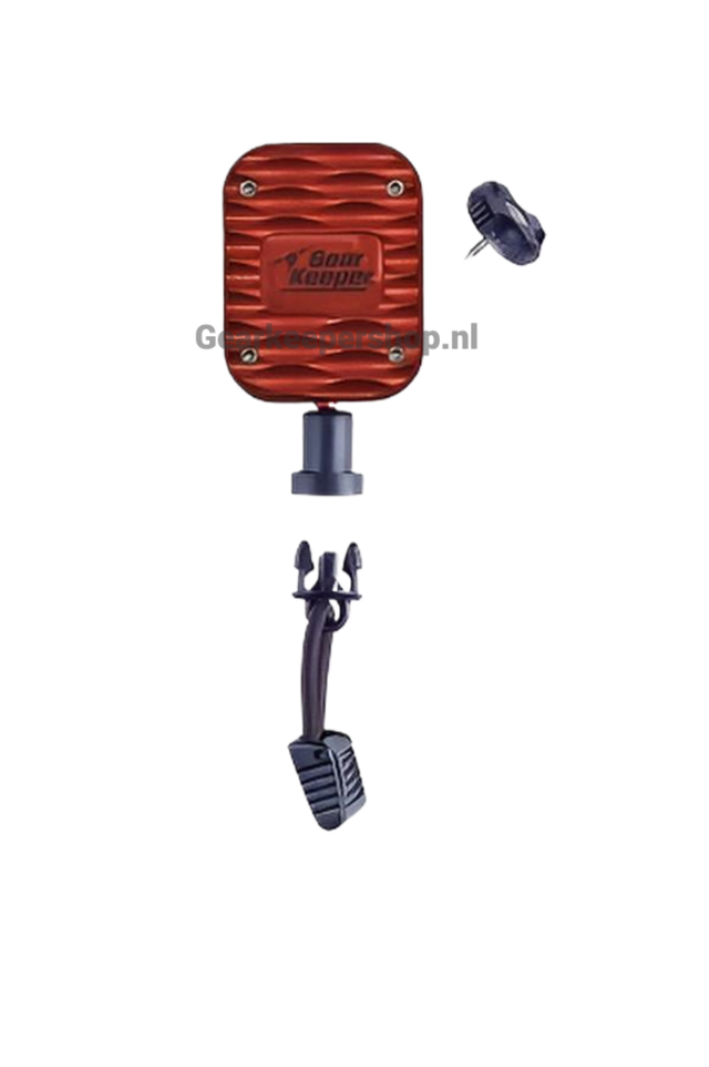 GearKeeper RT2A-4022-R retractor voor lapel microfoon. Gemaakt van hoogwaardig aluminium speciaal voor de brandweer