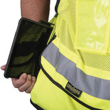 Gearkeeper RT3-5610 retractor voor portofoon, tablet of iPad met een gewicht tot 680 gram voor gebruik in de bouw en industrie