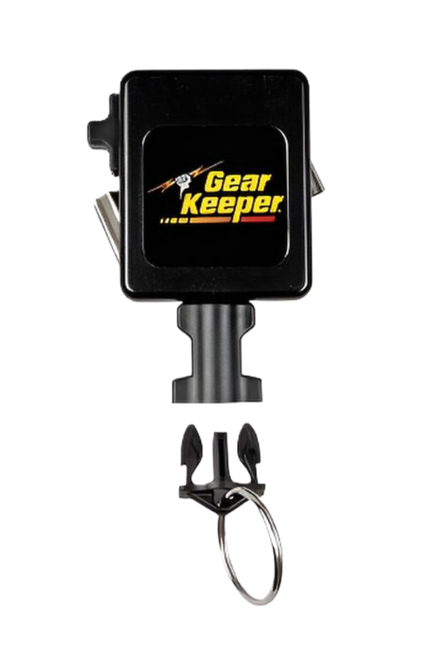 Gear Keeper RT3-5852-E retractor met extra sterke retractiekracht van 340 gram en een lijnlengte van 107 cm