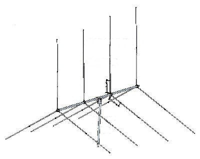 Gizmotchy G41 uitbreidbare en krachtige Yagi antenne met 4-elementen
