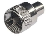 Glomex RA353 UHF-Male (PL259) crimp connector voor RG8x coaxkabel
