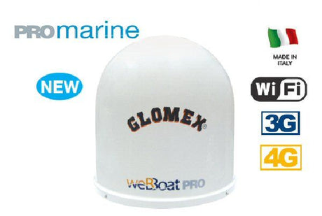 Glomex Webboat 4G Pro-SK professionele wifi antenne voor schepen en jachten