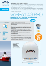 Glomex Webboat 4G Pro brochure pagina een
