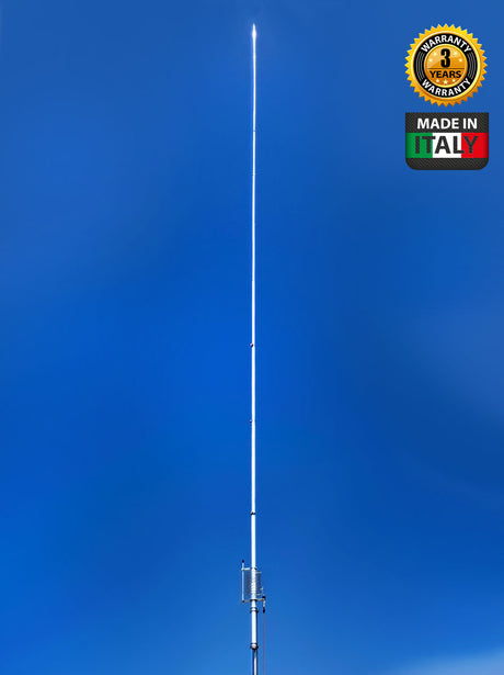 Grazioli HW20V 1/2 golf basisantenne met 3000 Watt continu vermogen