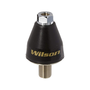 Wilson Gum Drop zwart, antenne voet met 3/8x24 draad en UHF-Female (SO-239) aansluiting