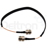 Hamking WTN-05 raamdoorvoer kabel met N-Female connectoren