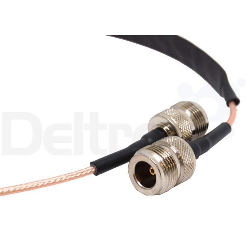 Hamking WTN-05 raamdoorvoer kabel met twee N-Female aansluitingen 