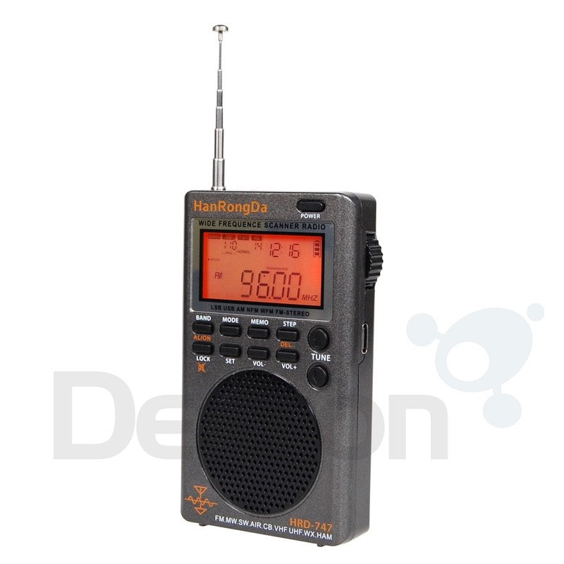HanRongDa HRD-747 Compact World Receiver | Deltron