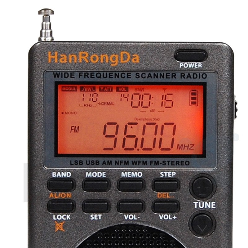 HanRongDa HRD-747 Compact World Receiver | Deltron