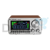 Hanrongda HRD-802 W3 multiband noodradio en wereldontvanger met Groot helder display, eenvoudige bediening, Bluetooth 5.2 en een SD-kaart sleuf