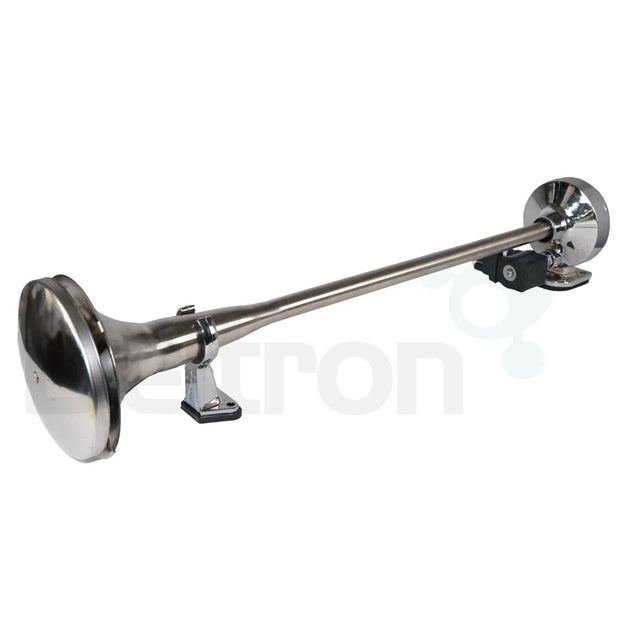 Hi Do Hi-Do Air Horn Set 2 Pieces Chrome 55 and 65 cm, 125 dBi | Deltron
