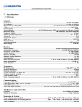 Specificaties van de Himunication HM365, HM365C en HM365S marifoons met ATIS, DSC en GPS