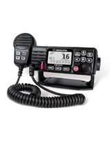 Himunication HM365 - DSC/GPS (ATIS) mobiele marifoon VHF met groot display en handmicrofoon
