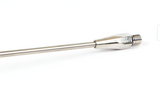 Voet van de IC56-2 professionele rvs antenne met een lengte van 260cm (102") voor 27MC CB ideaal voor 4x4, offroad en meer
