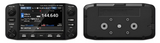 Voorkant en achterkant van de Icom ID-5200 transceiver met D-STAR en waterfall display