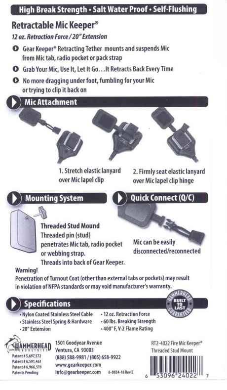 Gear Keeper RT2-4022