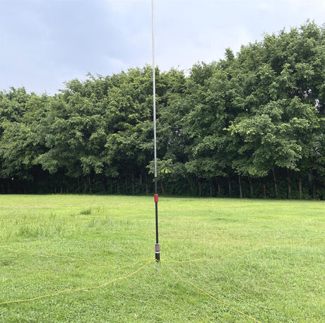 JNC Radio MC-750 antenne opgesteld 