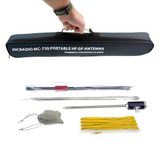 JNC MC-750 portable HF-antenna with accessoiries and carrybag 