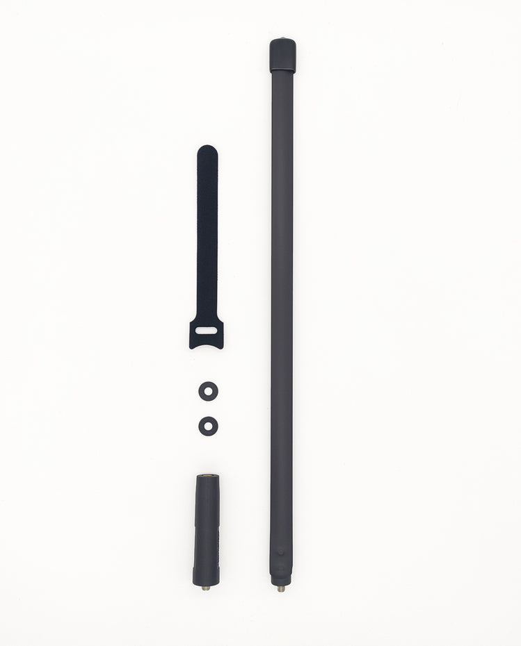 Jefton DBT-2 dualband antenne voor UHF/VHF met meegeleverde accessoires
