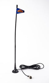 Jetfon MAG-7 mobiele magneetvoet antenne voor de 27MHz CB met RG174 coaxkabel en voor gemonteerde UHF-Male (PL) connector