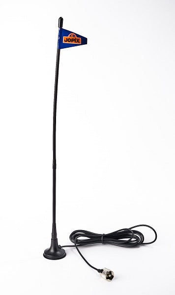 Jetfon MAG-7 mobiele magneetvoet antenne voor de 27MHz CB met RG174 coaxkabel en voor gemonteerde UHF-Male (PL) connector