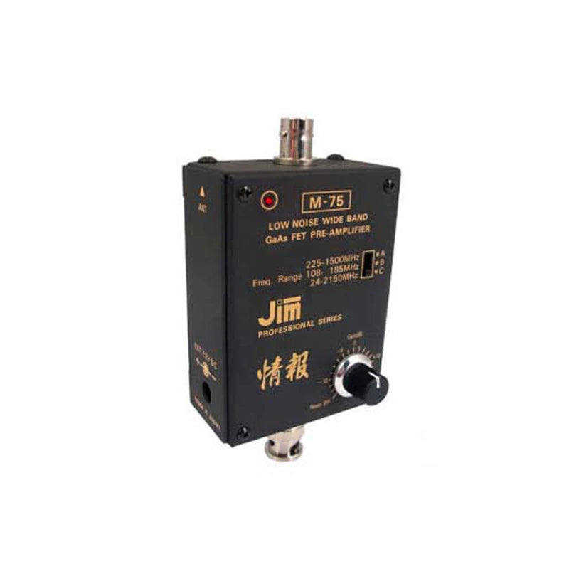 JIM M-75 pre-amp met aansluitingen