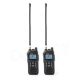 Twee Jopix CB514 27MC portofoons met antenne en groot display