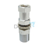 Heavy duty Firestik adapter van 3/8x24 naar SO239 (UHF-Female) voor mobiele 27MC antennes tot 152 cm 