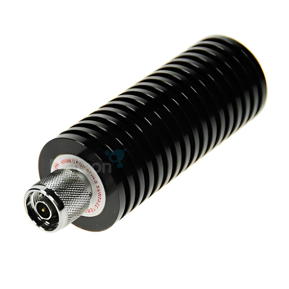 Dummy load K-PO AV-DL 200N met een frequentiebereik tot 3 GHz, een vermogen van 200W piek en 35W continu, voorzien van een N-Male connector