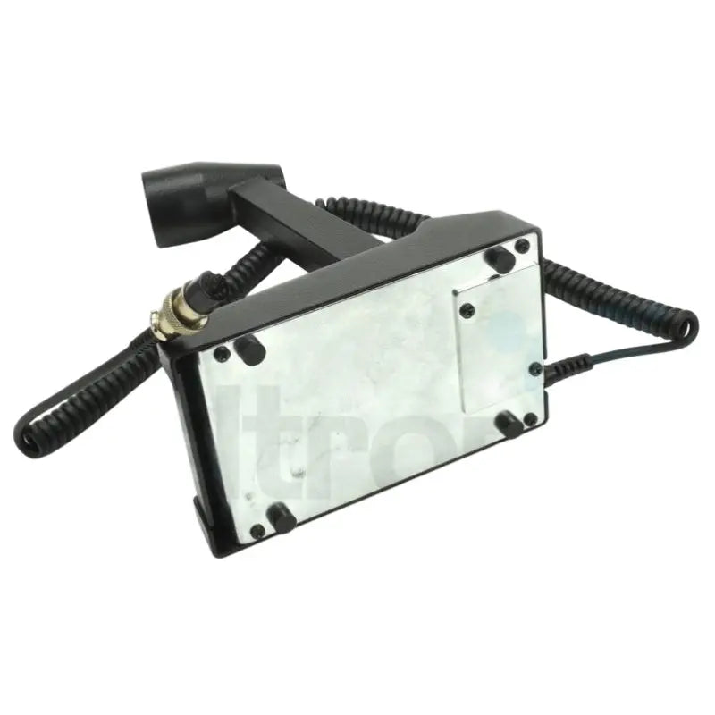 Onderkant van de Zetagi stijl desktop microfoon, de KPO MB+5 DX voor de DX5000 transceivers