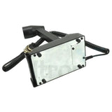 De onderkant van de KPO MB+5 6-pins desktop microfoon in Zetagi stijl