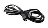 USB 2.0 kabel met een lengte van 2 meter die voorzien is van een USB-A Male connector en een Mini USB Male 4-pins connector 