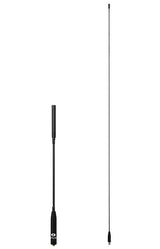 Komunica dualband UHF VHF antenne voor portofoon 144 en 430 MHz
