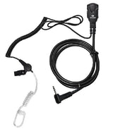 Komunica PWR-TUB-TA288-MT portofoon headset met transparante tube