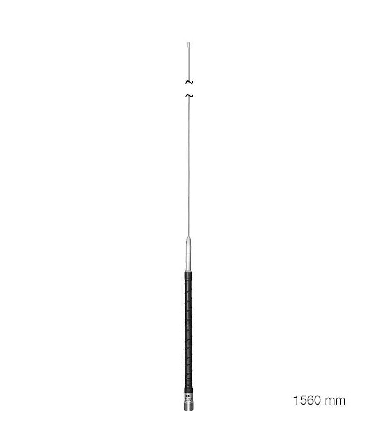 Komunica Ranger 80 mobiele 3,5MHz die voorzien is van een PL-259 aansluiting en een lengte heeft van 1560mm