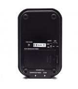 Onderkant van de Komunica AV-908 desktop microfoon voor UHF/VHF transceivers 