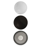 Komunica BM-1 open magneetvoet, magneetvoet met opening in het midden geleverd met beschermrubber