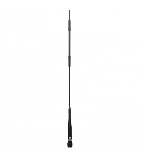 Komunica PWR-507 Fiber mobiele antenne voor 2m en 70cm met een lengte van 74cm