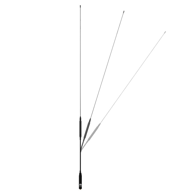 Flexibele 2m en 70cm antenne Komunica SRH-607 met SMA aansluiting