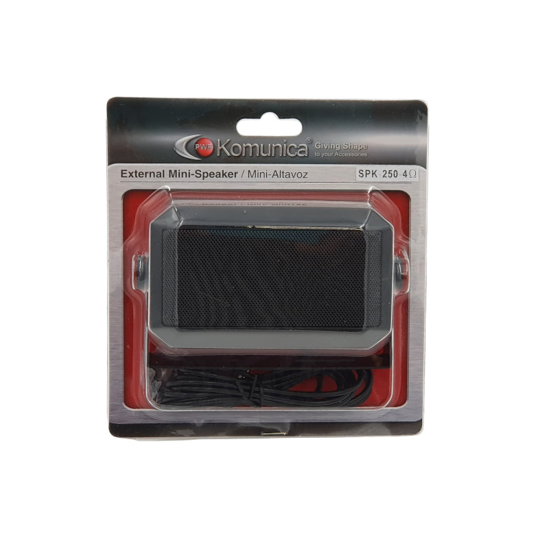 Komunica SPK250 V4 externe speaker in verpakking