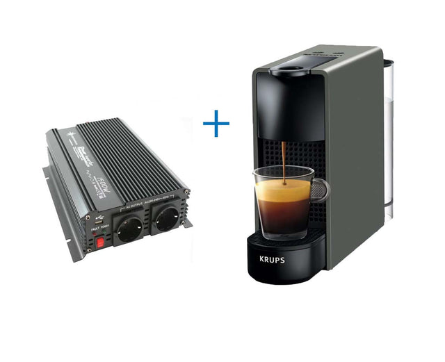 Krups Essenza Mini Nespresso coffee machine in your truck – Deltron